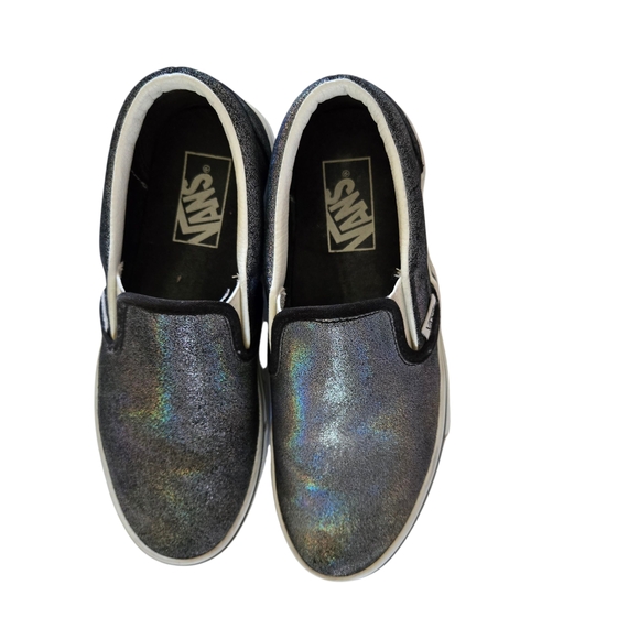 Vans Womens Black‎ Slip-On Shoes - Picture 2 of 13